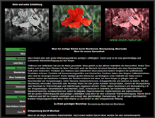 Tablet Screenshot of moorkissen.liebe-natur.de